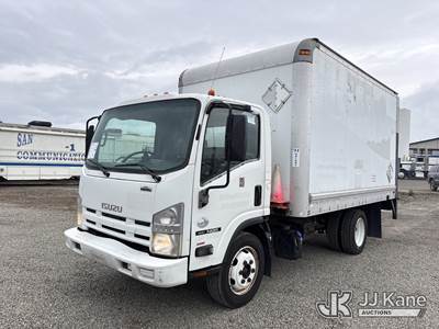 2014 Isuzu NQR Enclosed Flatbed Truck