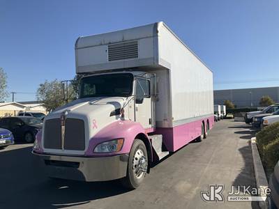 2013 Kenworth T270/T300 T/A Van Body Truck