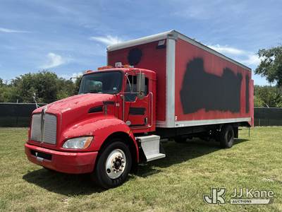 2012 Kenworth T300 Van Body Truck