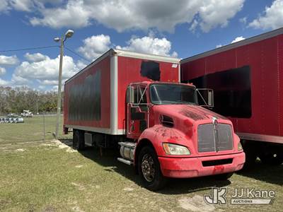 2010 Kenworth T370 Van Body Truck