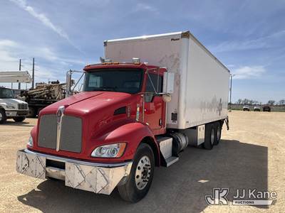 2015 Kenworth T370 T/A Van Body Truck
