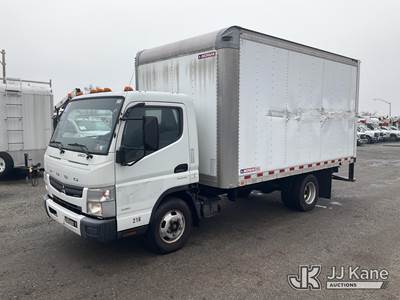 2015 Mitsubishi Fuso FE130 Van Body Truck