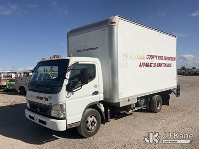 2008 Mitsubishi Fuso FE85D Van Body Truck