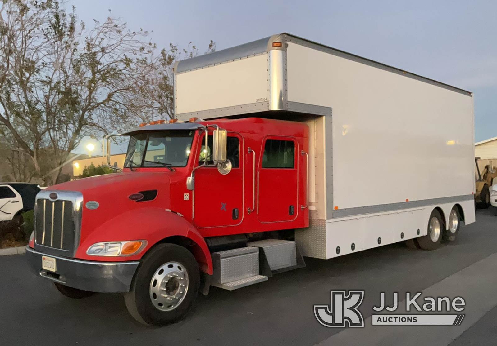 2010 Peterbilt 335 T/A Van Body Truck For Sale, 6,208 Hours Jurupa