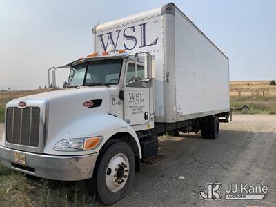 2012 Peterbilt 337 Van Body Truck