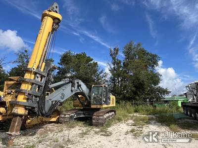 2009 John Deere 350D LC Hydraulic Crawler Drill,
