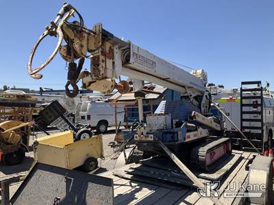 2008 SkyLift MINI-DERRICK 33 PLUS Crawler Back Yard Mini Digger Derrick,