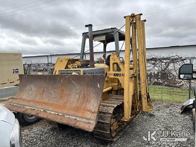 1991 John Deere 450G Crawler Pipelayer/Tractor