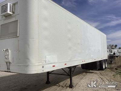 1968 Fruehauf 40ft Van Body Trailer