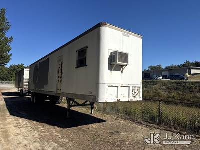 1988 Fruehauf 45 Ft T/A Van Body/Office Trailer