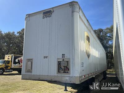 2012 Stoughton 53 ft. T/A Van Body Trailer