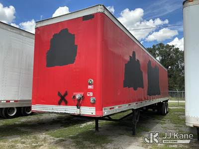 1997 Utility Trailer Manufacturer 53 ft Enclosed Semi Trailer