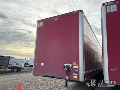 2017 Utility VS2DX T/A Van Body Trailer