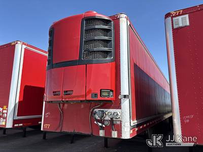 2015 Utility VS2DX T/A Refrigerated Van Body Trailer