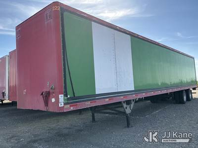 2007 Utility VS2DX T/A Dry Van Trailer