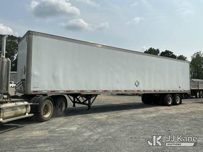 2013 Vanguard National T/A Van Body Trailer