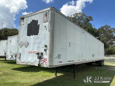 2007 Wabash National Corporation 53 ft Enclosed Semi Trailer