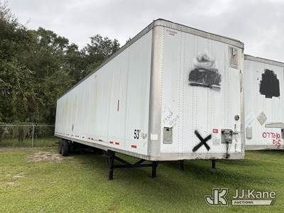 2007 Wabash National Corporation 53 Foot Semi Dry Box Trailer