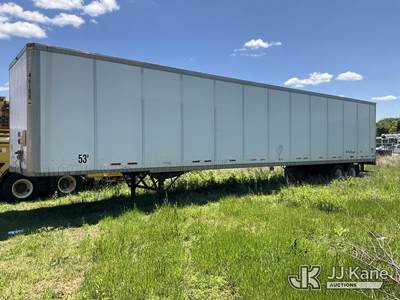 2002 Wabash National Corporation Unknown T/A Van Body Trailer