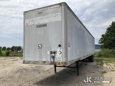 1996 Wabash National Corporation Unknown T/A Van Body Trailer