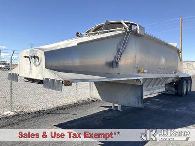 1996 BEALL BABDS-24-1 24-Yd Aluminum Bottom Dump Trailer