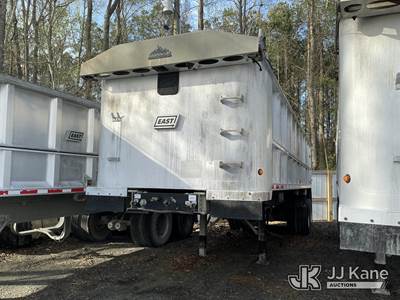 2015 East Manufacturing Corp 30 Ft. Aluminum T/A End Dump Trailer