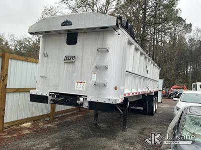 2015 East T-16DT 30ft T/A Aluminum Dump Trailer