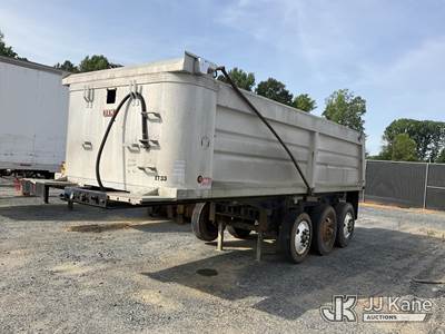 1993 Heil Tri/Axle Aluminum Dump Trailer