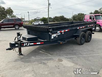 2021 PJ Trailers DL162 T/A Dump Trailer