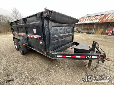 2018 PJ Trailers DM142 T/A Dump Trailer