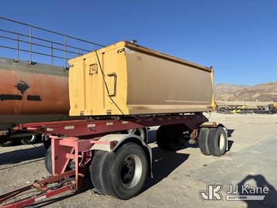 2001 Rogue RH2002 T/A End-Dump Pup Trailer