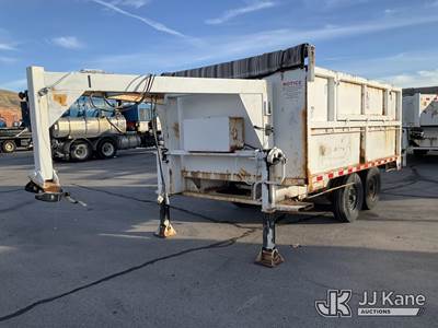 2000 Williamson 12ft Dump Trailer (Rust) This is a Titled Item