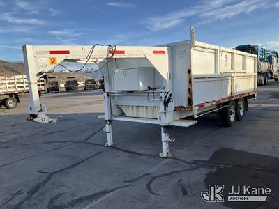 2002 Williamson 16ft Dump Trailer (Rust) This is a Titled Item