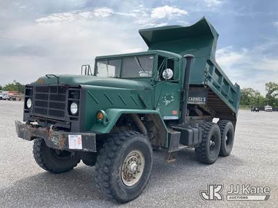 1986 AM General 6x6 T/A Dump Truck