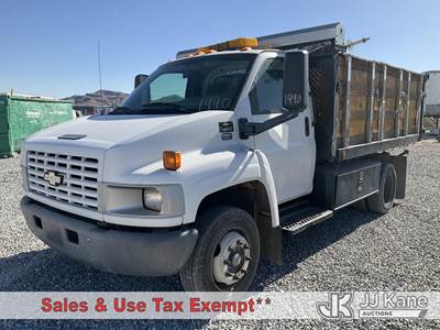 2007 Chevrolet C4500 Dump Stake Truck