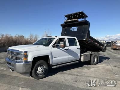 2016 Chevrolet Silverado 3500HD Crew-Cab Dump Truck