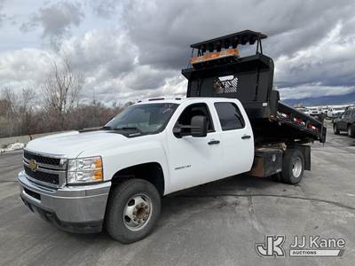 2011 Chevrolet Silverado 3500HD Crew-Cab Dump Truck