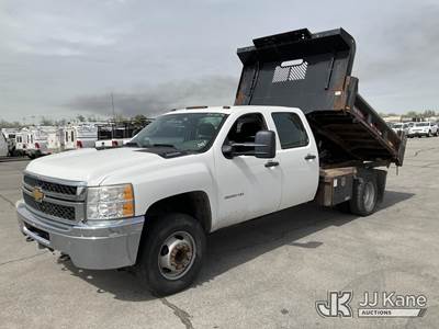 2012 Chevrolet Silverado 3500HD Crew-Cab Dump Truck
