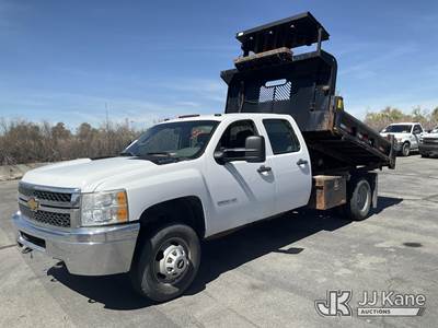 2012 Chevrolet Silverado 3500HD Crew-Cab Dump Truck