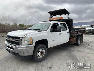 2011 Chevrolet Silverado 3500HD Crew-Cab Dump Truck