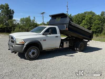 2011 Dodge Ram 5500 4x4 Regular Cab Dump Truck