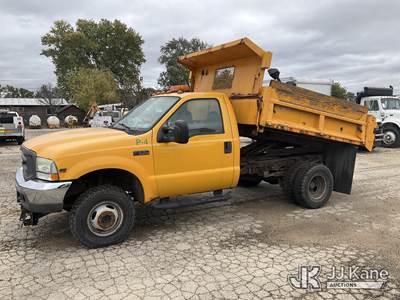 2004 Ford F350 4x4 Dump Truck