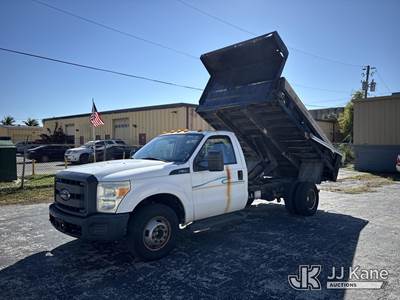 2013 Ford F-350 SD Dump Truck