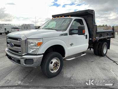2015 Ford F350 4x4 Dump Truck