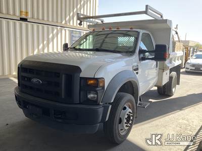 2008 Ford F-450 SD Regular Cab 2WD Dump Truck