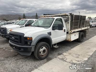 2008 Ford F-450 SD Dump Stake Truck