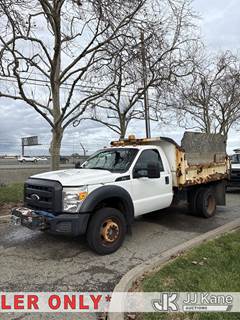 2013 Ford F-450 SD Regular Cab DRW 4WD Dump Truck