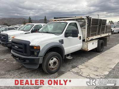 2008 Ford F-450 SD Dump Stake Truck