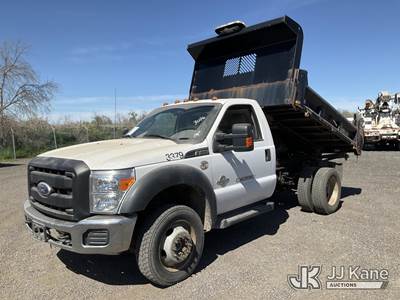 2011 Ford F450 4x4 Dump Truck