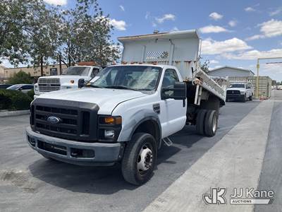2008 Ford F-450 SD Regular Cab DRW Dump Truck